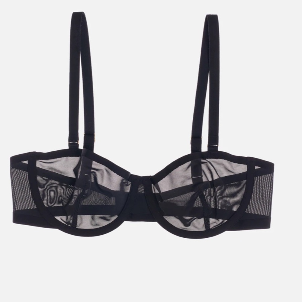 CUUP Balconette Bra - 32H - Black